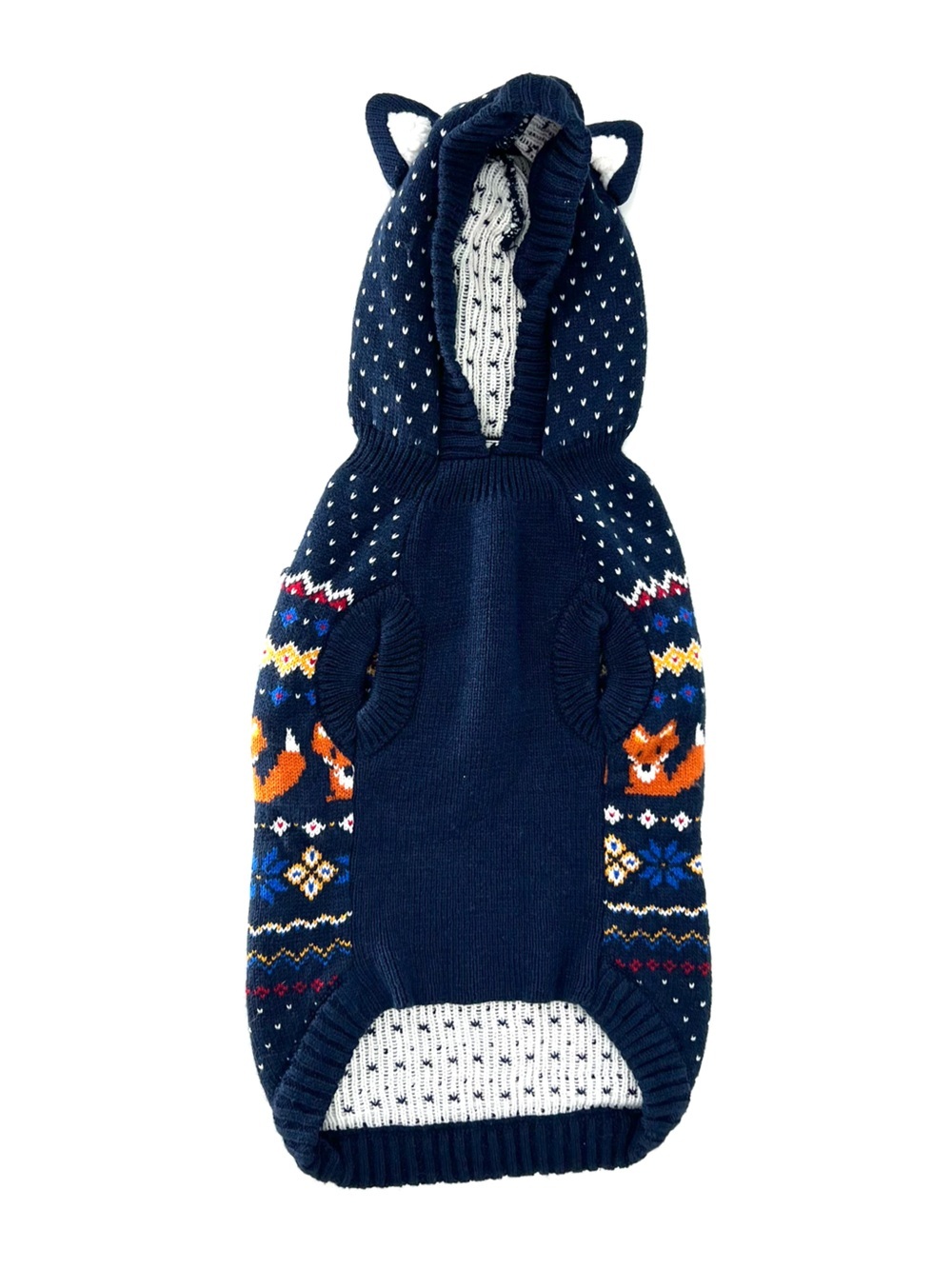Top paw dogs sweater with hood large